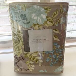 Rose Tree Dorsett Collection Floral Window Panels NWT
